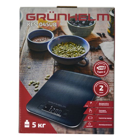 Ваги кухонні KES-045UB GRUNHELM | Зображення 6