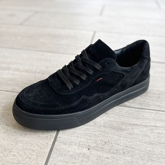 Стильные замшевые мужские кеды 43 размер