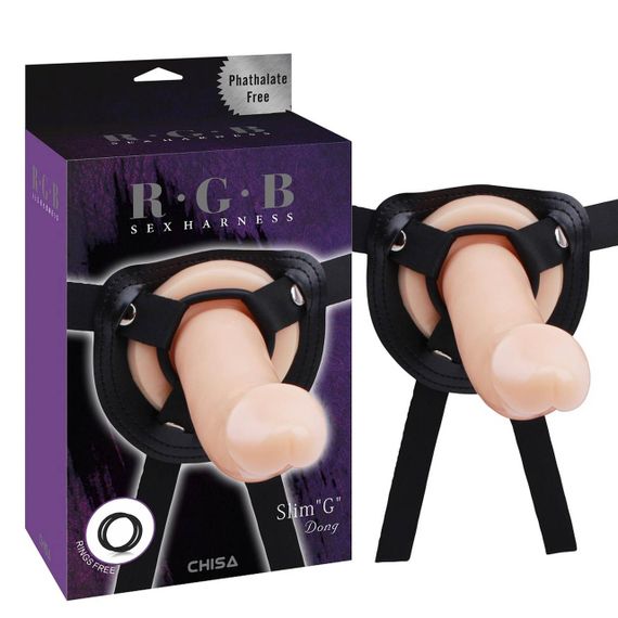 Страпон RGB Sex Harness Slim G Dong sexstyle | Зображення 2