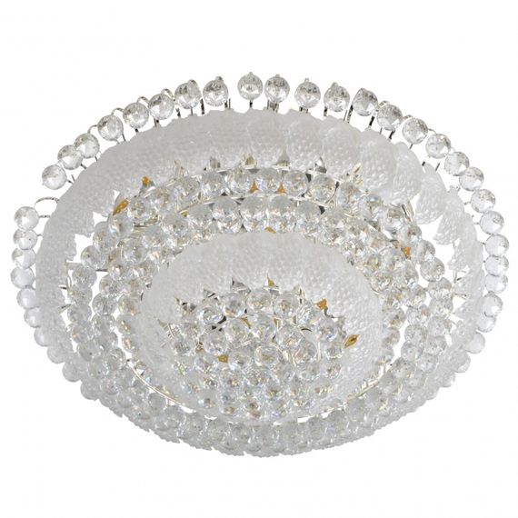 Люстра торт потолочная с подсветкой LED E14 40W SL (BCL-396S/10)