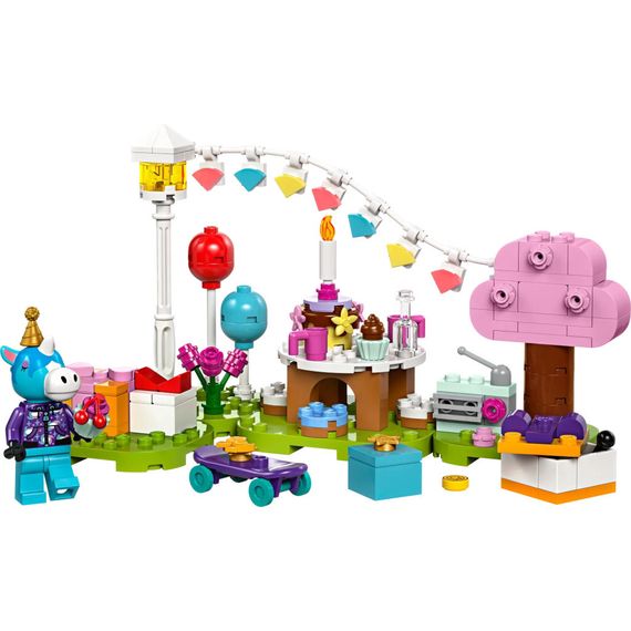 Конструктор LEGO Animal Crossing Вечірка з нагоди дня народження Julian 170 деталей (77046) | Зображення 1