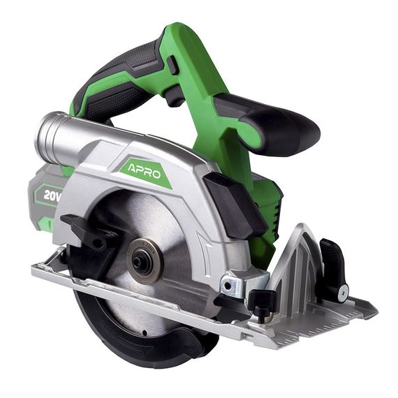 Циркулярная пила бесщеточная APRO 20CSB, 20В, 165мм, без АКБ
