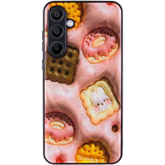 TPU+PC чохол Prisma Fluffie для Samsung Galaxy A55 Sweet | Зображення 1