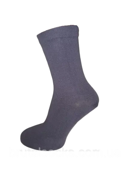 Высокие носки женские однотонные ТМ Twinsocks | Зображення 3