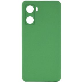 Силиконовый чехол Candy Full Camera для Oppo A57s / A77s Зеленый / Green