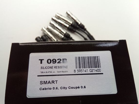 Дроти запалювання SMART 0.6-0.7, TESLA (T092B) (002576V002) | Зображення 1