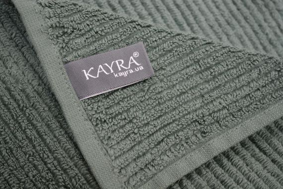 Полотенце махровое ST-1 Kayra 70x140 см. зеленый | Зображення 3