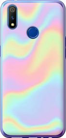 Чехол на Realme 3 Pro пастель "3855u-1863-17620"
