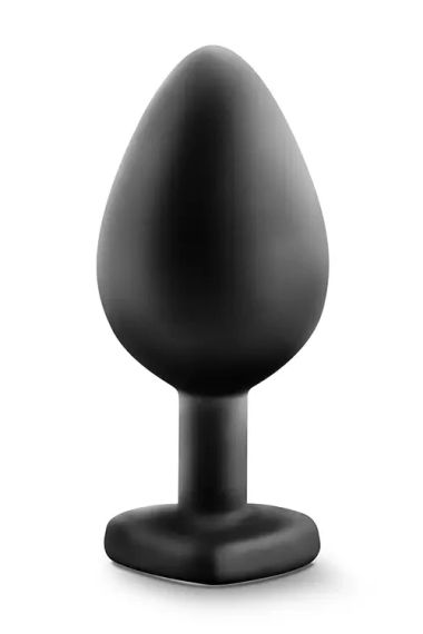 Анальна пробка з каменем BlushTEMPTASIA BLING PLUG MEDIUM BLACK sexstyle | Зображення 6