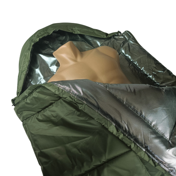 Спальний мішок Kiborg Arctic Omni-Heat олива -25С 85*210 | Зображення 6