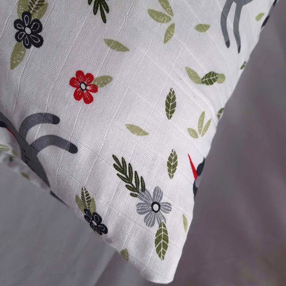 Комплект наволочок SoundSleep Unicorn муслін 40х60 см білий (2800004807197) | Зображення 4