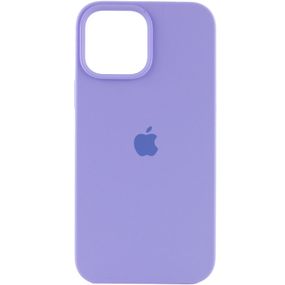 Чехол Silicone Case Full Protective (AA) для Apple iPhone 14 Pro Max (6.7") Сиреневый / Dasheen