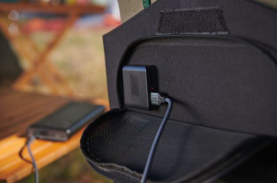 Портативний зарядний пристрій сонячна панель Ryobi RYSP14A, 14Вт, 2xUSB (5133005744) | Зображення 8
