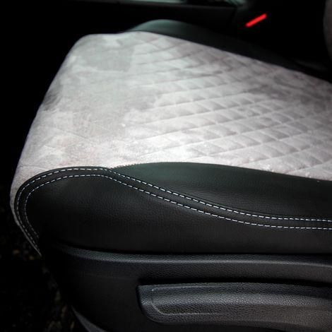 Чохли на сидіння з екошкіри та антари Toyota Corolla E170 2013-2018 EMC-Elegant | Зображення 3