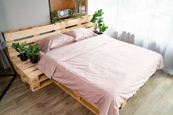 Підковдра Ardesto Mix&Match, 160х220см, 100% бавовна, сатин, пудра (ART1622DVP) | Зображення 6