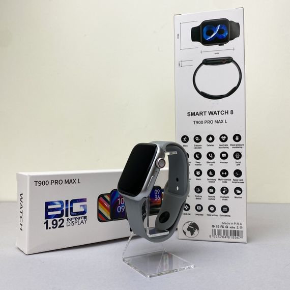 Розумний годинник Smart Т900 Pro Max (Lux) Сірий