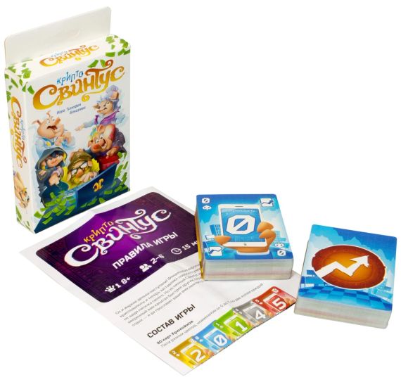 Настольная игра КриптоСвинтус | Зображення 1