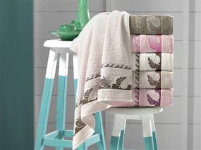 Полотенца Pupilla Sonbahar 70х140см Махра набор 6шт