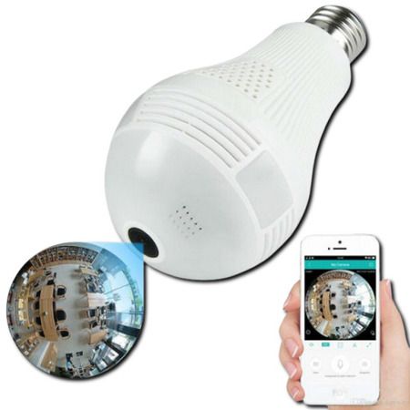 Розумна лампочка CAD B13 SMART DVR H302 2MP з вбудованою камерою спостереження (H302_752) | Зображення 1