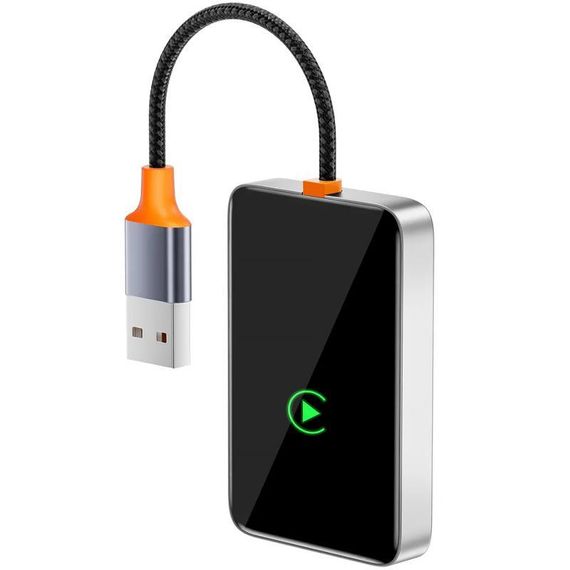 Адаптер WIWU Wi-CP002 car wireless CarPlay iOS Silver | Зображення 2