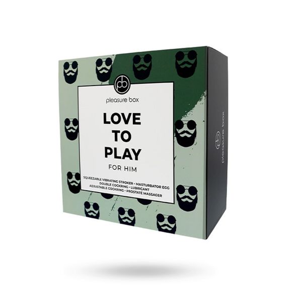 Подарунковий набір для чоловіка Dreamtoys Love To Play For Him 6 предметів, зелений Sex Aura | Зображення 8