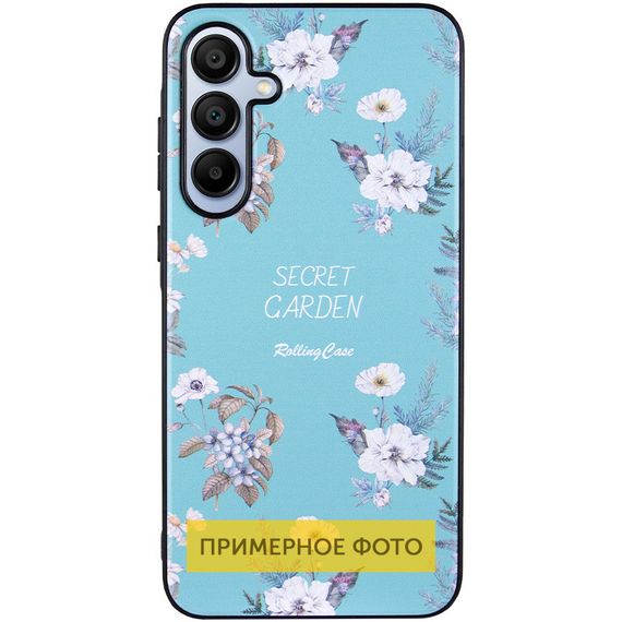 TPU+PC чохол Secret Garden для Xiaomi Redmi 13C / Poco C65 Mint | Зображення 1