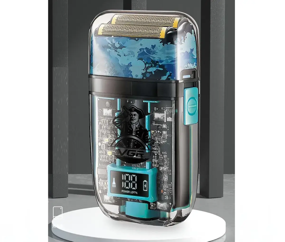 Электробритва VGR V-352 шейвер, двойное лезвие, IPX5, LED Display | Зображення 4