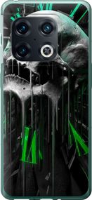 Чехол на OnePlus 10 Pro Череп-часы "4100u-2588-17620"