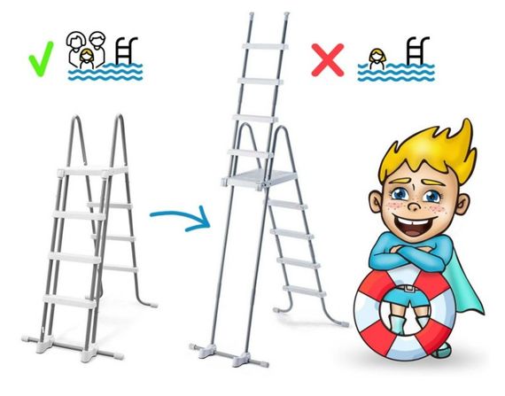 Басейн каркасний 21 в 1 INTEX 26720, 427 х 107 см + машина для створення бульбашок (DM-26720-M) | Зображення 4