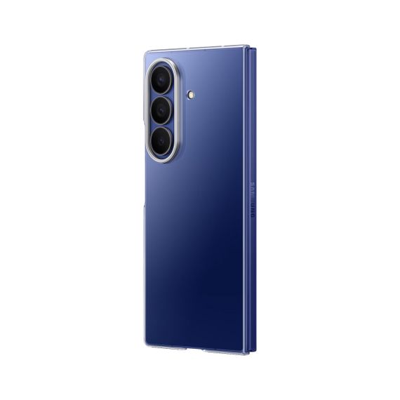 Оригинальный защитный чехол с защитными пленками Samsung Galaxy Fold7 Clear Case Прозрачный (EF-AF966) | Зображення 7