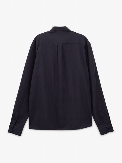 Сорочка однотонна чоловіча GENUA G01218-0009 XL Темно-синій shop (2000999635113) | Зображення 3