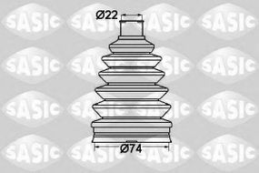 Пильовик CITROEN, DACIA, RENAULT (вир-во SASIC) SASIC 1904008 на DACIA DUSTER