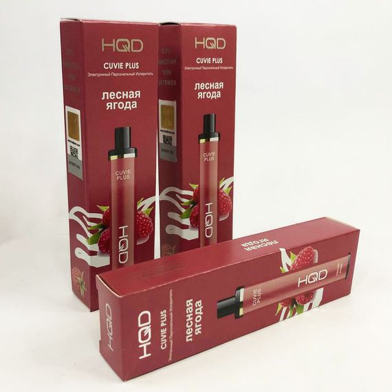 Одноразовая pod-система HQD Cuvie PLUS 1200 puffs. Лесная ягода | Зображення 4