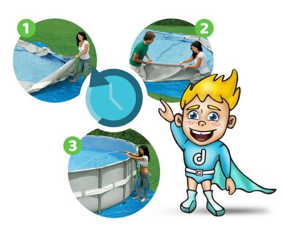 Басейн каркасний 17 в 1 Bestway 56408 305 x 76 см (DM-56408-15W1) | Зображення 4