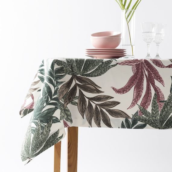 Скатертина IDEIA 87190 Україна 140*170  Бавовна Зелений