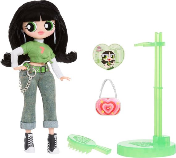 Лялька ЛОЛ Сюрприз ОМГ Суперкрихітки Пелюсточка з аксесуарами LOL Surprise OMG The Powerpuff Girls Buttercup | Зображення 1