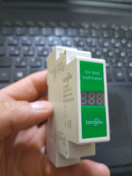 Цифровий вольтметр 1p на din-рейці 60-450v | Зображення 2