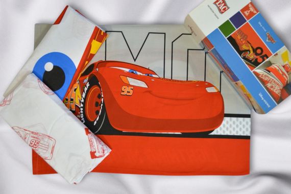 Постільна білизна TAC Disney 160×220 см Cars Lightning | Зображення 4