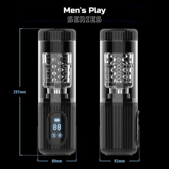 Автоматичний мастурбатор EROSPACE MEN'S PLAY B2 Sex Aura | Зображення 5