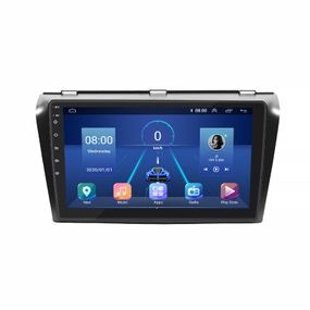 Штатна магнітола Lesko для Mazda 3 I (BK) Рестайлинг 2006-2009 екран 9" 2/32Gb/ 4G/ Wi-Fi GPS Premium