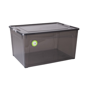 Контейнер 18 л коричневий прозор/какао Smart Box Алеана