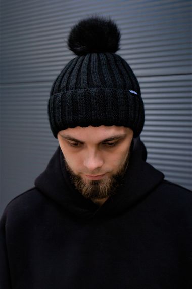 Зимова Шапка Without General Logo Black | Зображення 1