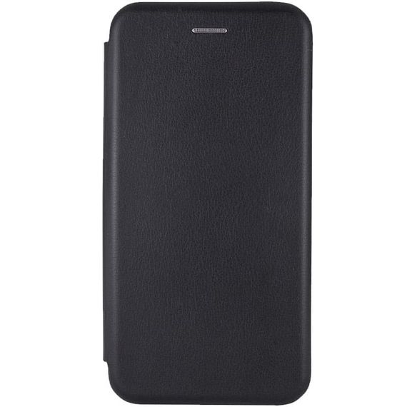 Кожаный чехол-книжка Classy для Xiaomi Redmi Note 12 4G Черный