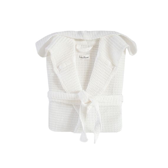 Халат Lotus Home 107820 Туреччина S/M  Бавовна + бамбук Молочний