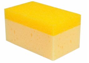 Губка для затирання плитки 165х110х80 мм двошарова VIROK-20V402