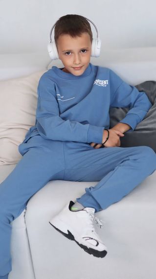 Костюм для хлопчика (підлітковий) Носи своє 140 Блакитний (p-13945-156159) | Зображення 4
