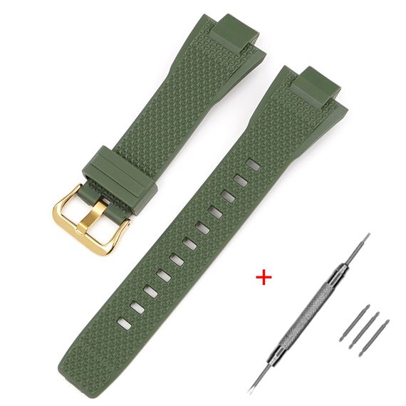 Ремінець для Casio G-Shock GST-B400 Army Green GD | Зображення 1