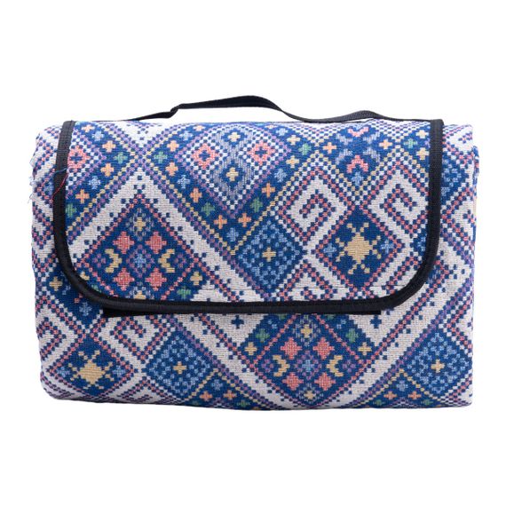 Килимок для пікніка жакардовий, синій LU012BL