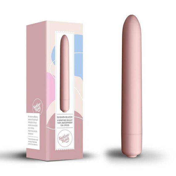 Мини-вибратор SugarBoo Sugar Blush, 10 уровней интенсивности | Зображення 3