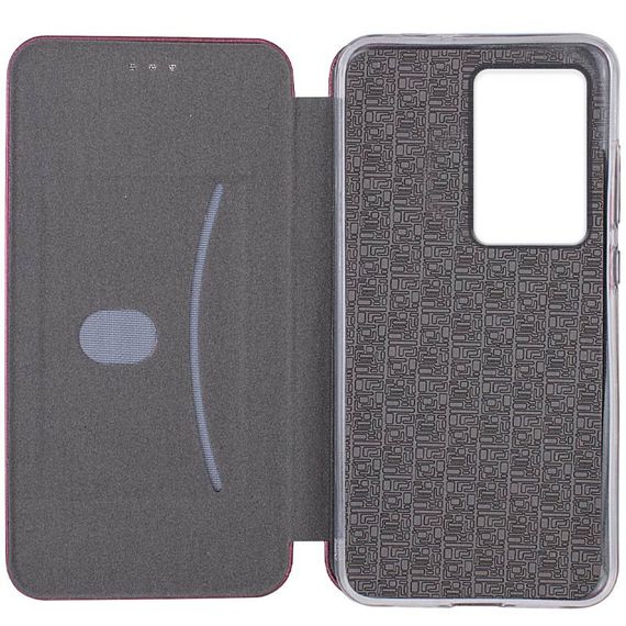 Шкіряний чохол-книжка Classy для Realme C75 / C75x Бордовий | Зображення 2